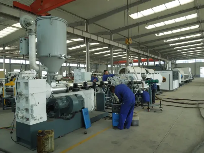 HDPE Plastic Pipe Extrusion Moulding Production Line (Pipe Diameter Range: 20-2200mm)