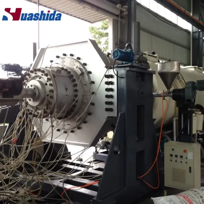 Efficient HDPE Solid Pressure Water Supply Pipe Extrusion Line with Single Screw Extruder
