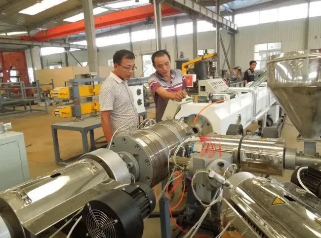 HDPE Water/Gas Supply Pressure Wall Plastic Pipe Making Extrusion Line (Dia20-2200mm)