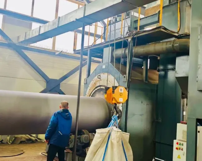 Steel Pipe Surface Cleaning & 3lpe/Fbe Anti-Corrosion Coating Line