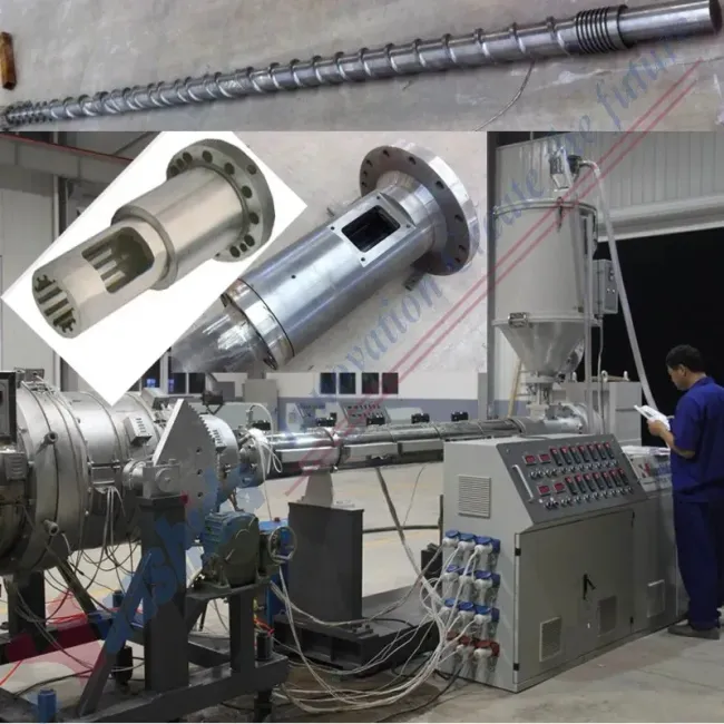 Automatic PU Foam Pre-Insulated Pipe Line with HDPE Jacket Extruder