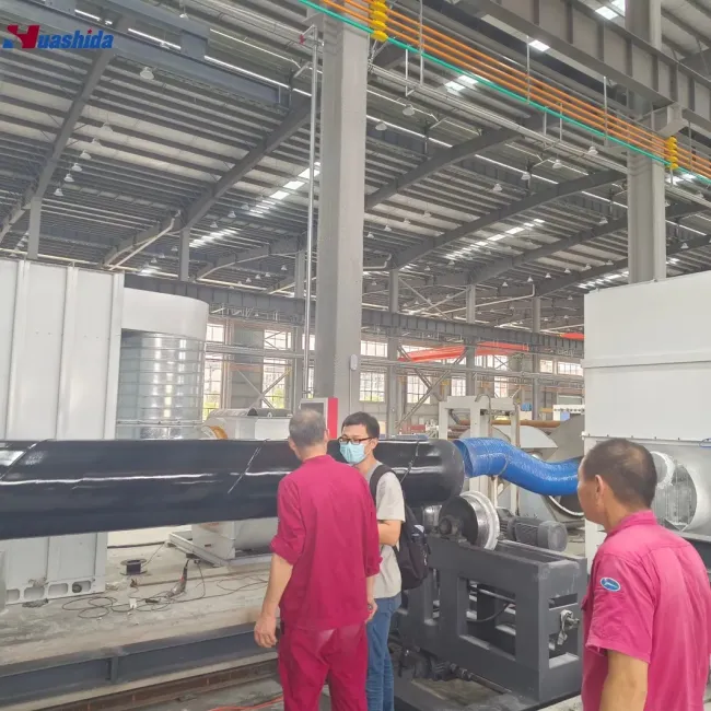 Automatic 3PE Fbe Steel Pipe Anti-Corrosion Coating Production Line