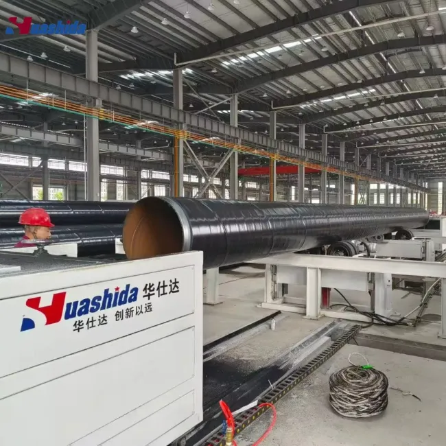 Automatic 3PE Fbe Steel Pipe Anti-Corrosion Coating Production Line