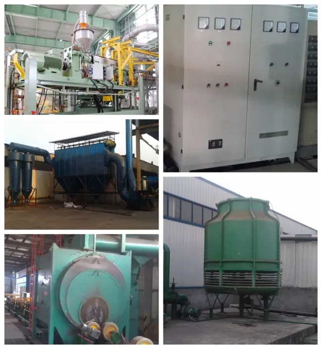High-Efficiency Fbe Powder Coating Line for Steel Pipes