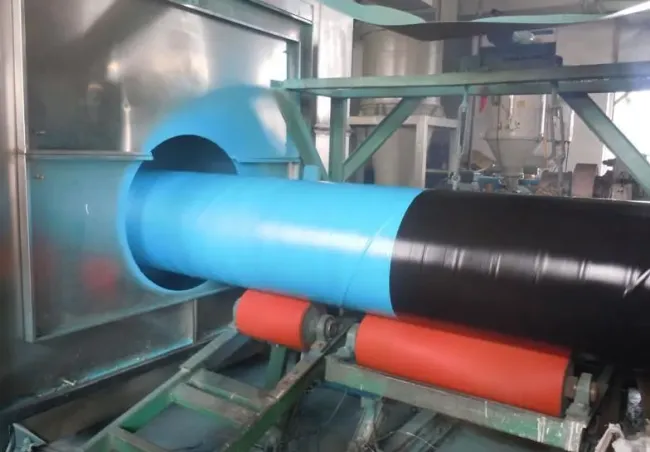 3-Layer PE Coated Steel Pipe Extrusion Making Line for Oil and Gas Transmission Pipelines