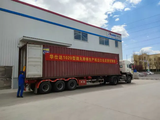 Steel Pipe External 3PE Internal Epoxy Coating Production Line Surface Derusting System