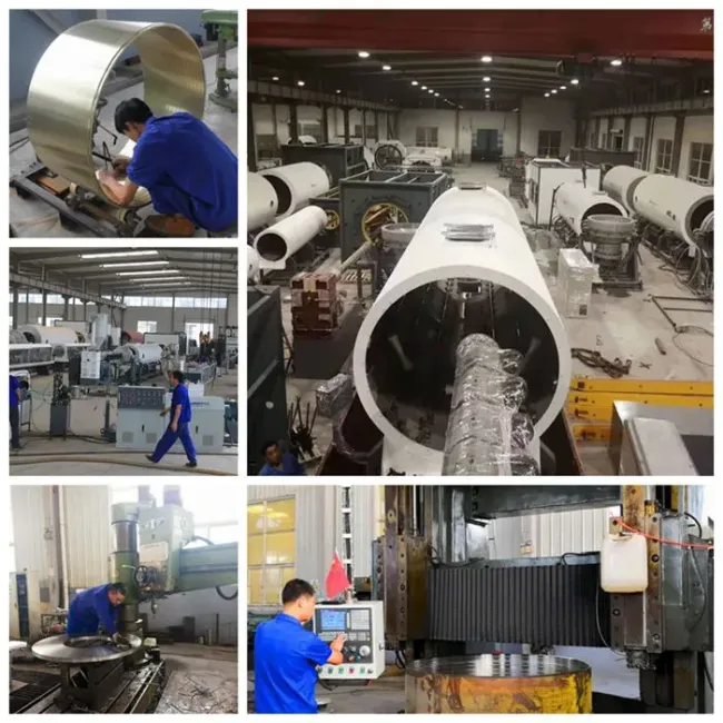 PE HDPE Casing Jacket Pre-Insulated Production Extrusion Machine Plastic Extruder