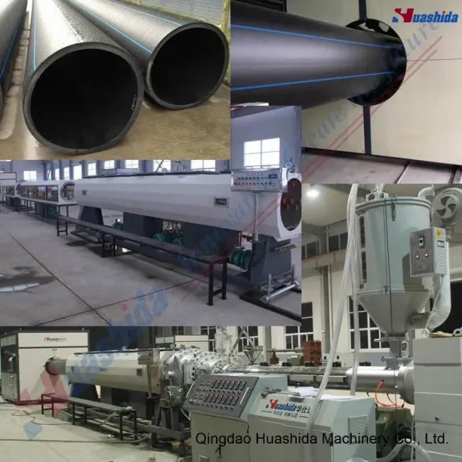 Durable HDPE Pipe Extrusion Line with Single Screw Technology