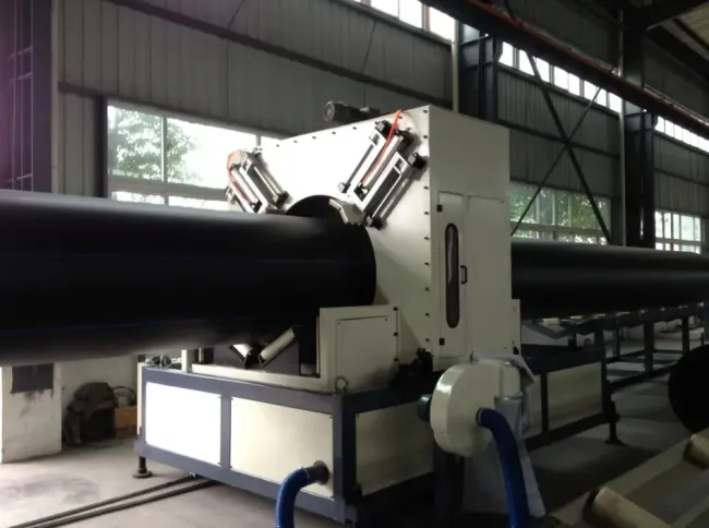 Durable HDPE Pipe Extrusion Line with Single Screw Technology
