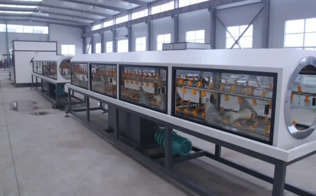 Durable HDPE Pipe Extrusion Line with Single Screw Technology