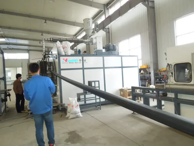 HDPE Large-Diameter Hollow Wall Winding Pipe Production Line