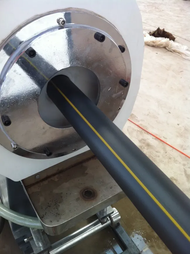 Industrial HDPE Solid Wall Pressure Pipe Production Line for Municipal Pipeline Manufacturing