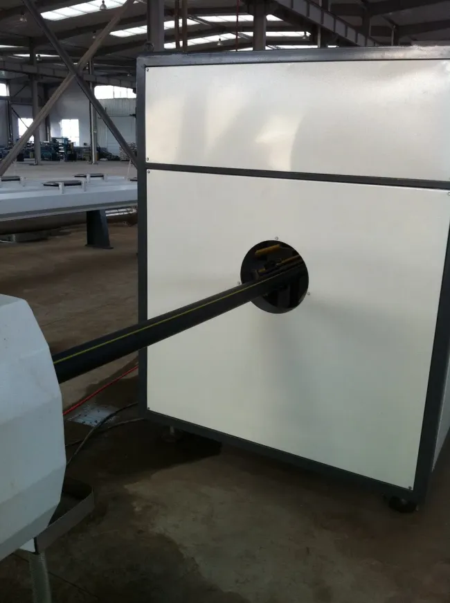 Industrial HDPE Solid Wall Pressure Pipe Production Line for Municipal Pipeline Manufacturing