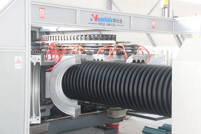 Single and Double Wall Corrugated Pipe Manufacturing Machine for Water Supply