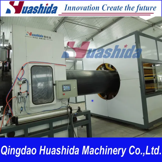 External HDPE Jacket Pipe Extrusion Line for Pre-Insulated Steel Pipeds