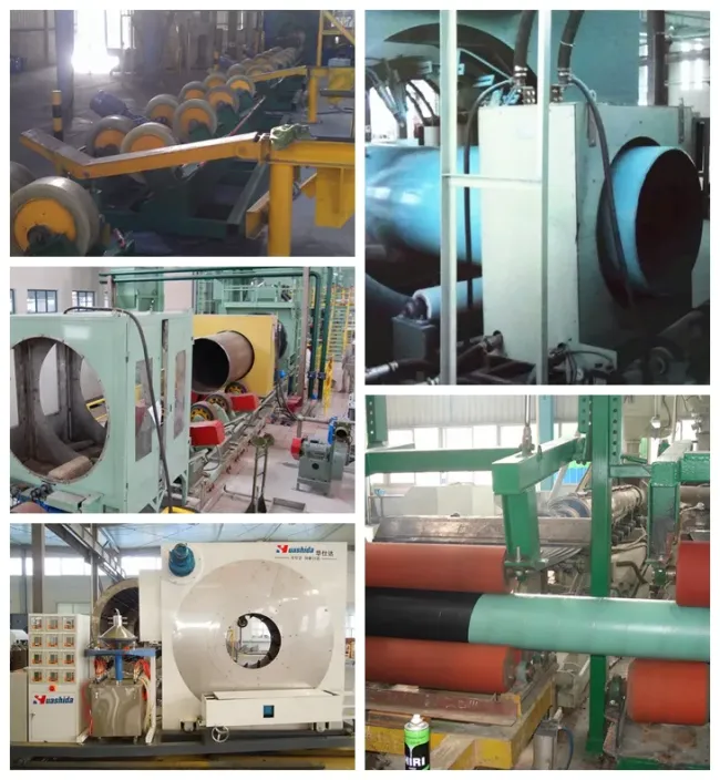 Oil Gas Pipeline 3lpe Pipe Fbe Anti-Corrosion Coating Machine