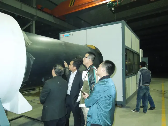 HDPE Outer Protective Jacket Extrusion Machine for District Heating Pipeline