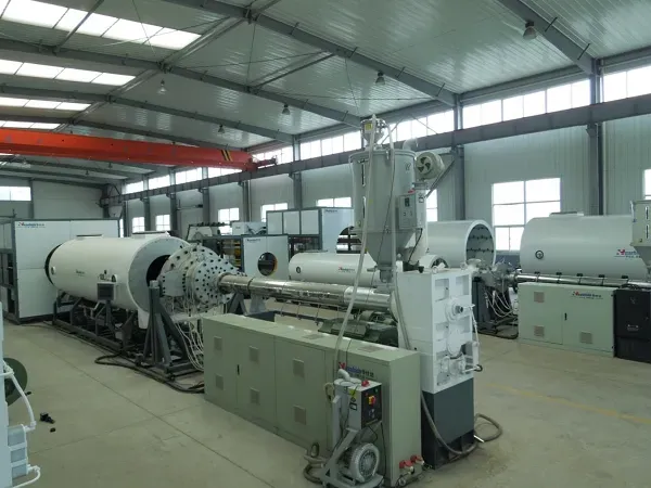 HDPE Outer Protective Jacket Extrusion Machine for District Heating Pipeline