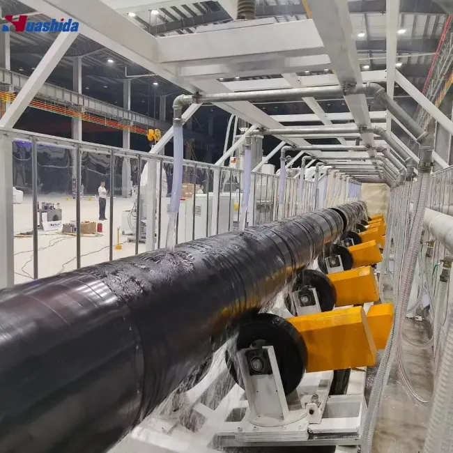 3lpe Fbe Vus Anti-Corrosion Pipe Coating Line