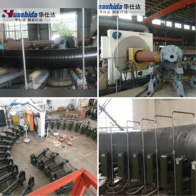 3LPE Steel Pipe Anti-Corrosion Coating Machinery System Components