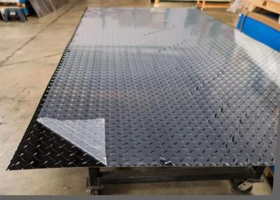 China 4x8 Polished Aluminum Checker Plate Sheet 1060 H24 for sale