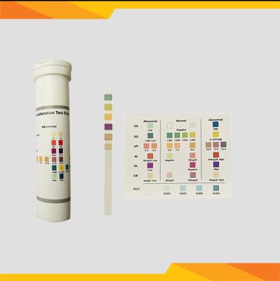 China Convenient Urine Adulteration Test Strips Semi Quantitative Color Comparison Screen for sale