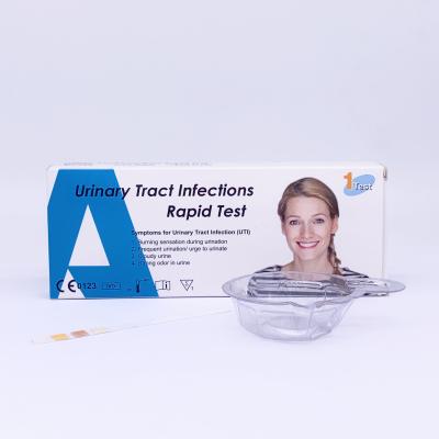 China 1 Minute Biochemistry Reagents , Urine Infection Test Strips U031-04H for sale