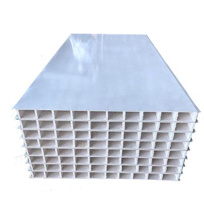 China White Hollow Cleanroom Sandwich Panel Magnesium EPS Rockwool for sale