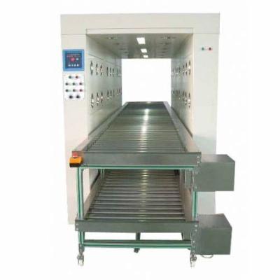 China SS304 Conveyor Roller 50HZ Clean Room Air Shower Tunnel Goods Pass Through for sale