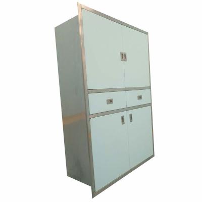 China Wall Mounted 201 1300H Stainless Steel Medical Cabinet For Hospital for sale