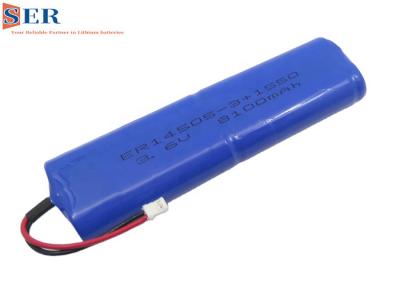 中国 JSTのコネクターSPC1550のコンデンサーが付いているER14505-3P 3.6V 8100mAh LiSOCL2電池 販売のため