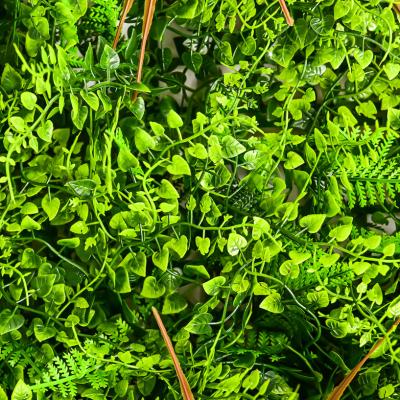 China High Grade Artificial Plants Wall UV Resistant Plant Hanging Wall Grass à venda