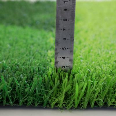 China Wholesale Quality Cheap Outdoor Artificial Grass 25mm Artificial Grass Synthetic Turf Grass Carpet For Soccer for sale
