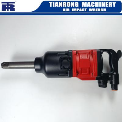 China Twin Hammer Pneumatic Air 1 Impact Wrench 6/8 Inch Anvil Length 1 Year Warranty for sale
