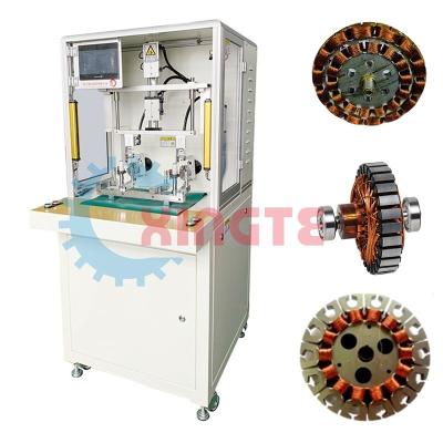 China 2 Stations Automatic Ceiling Fan Winding Machine For Stator Stack Height 150mm 380V for sale
