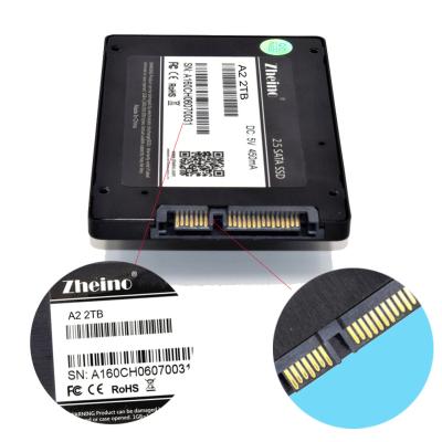 China FCC Rohs Laptop 2.5 SSD Hard Drive Disk 7mm Height 2T Capacity 6 Gb / S A2 for sale