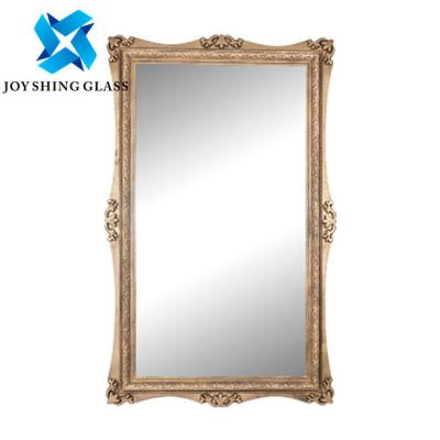 China Bathroom Framed Wall Mirror Copper Free Magnifying Makeup Mirror 2mm 3mm 4mm 5mm for sale