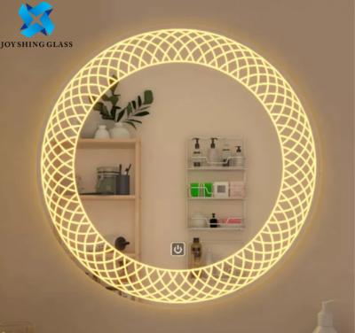 China Custom Luxury Smart Mirror Glass,Anti Fogging Bathroom Mirror for sale