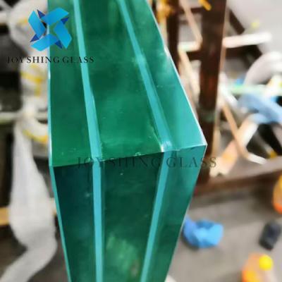 China Custom Safety Laminated Glass Door 8.76mm PVB Colored Clear Laminated Glass for sale