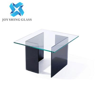 China la seguridad de cristal moderada plano claro de 3m m endureció el vidrio para la mesa de comedor en venta