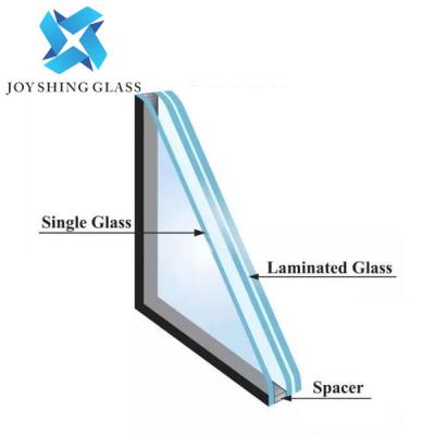 Китай Закаленный прокатанный изолировал стекло 3-19mm LOW-E закалило строя изолируя стекло продается