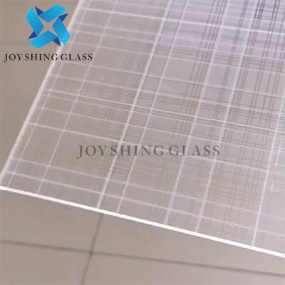 China Clear Tempered Acid Etched Glass 10mm 12mm Frosted Window Glass For Building for sale