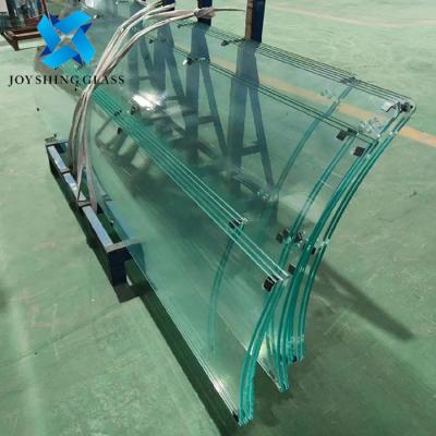 China Custom 10mm Curved Toughened Glass Bent Safety Toughened Glass for sale
