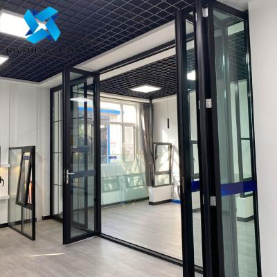 China Broken Bridge Aluminum Door Safety Insulated Glass Door for sale