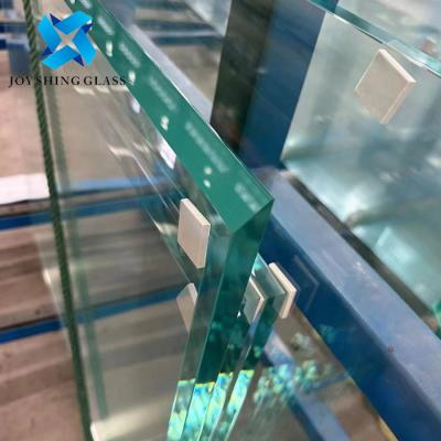 China 1/2 Inch Low Iron Toughened Glass 12mm Ultra Clear Tempered Glass for sale