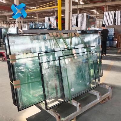 China Green Tinted Heat Insulated Glass Low-E Double Glazing Custom for sale