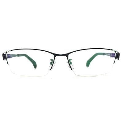 China TD041 Rimless Square Eyewear Frames , Executive Optical Beta Titanium Eyewear for sale