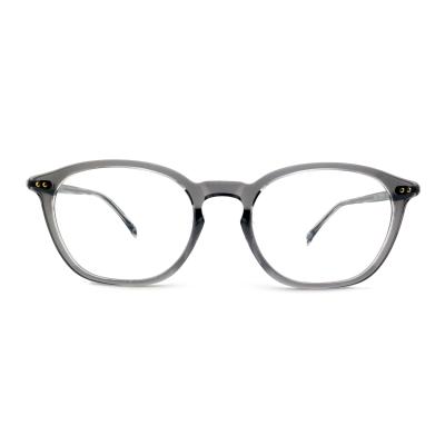 China FP2690 Unisex Acetate Optical Frame Full Rim Polarized Prescription Eyewear for sale