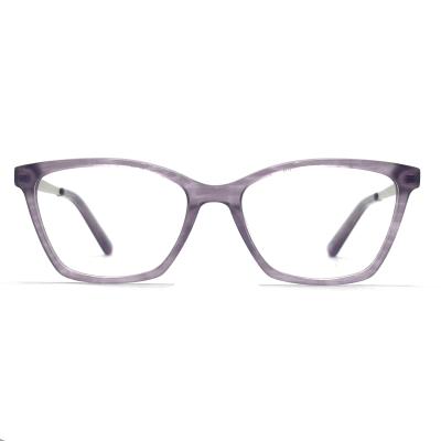 Chine AD199M Square Acetate Optical Frame Customized for High-Performance Standards à vendre