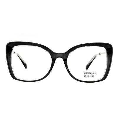 China AD212M Stylish Square Acetate Optical Frames for Women for sale